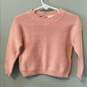 Pink Sparkle Knit Sweater